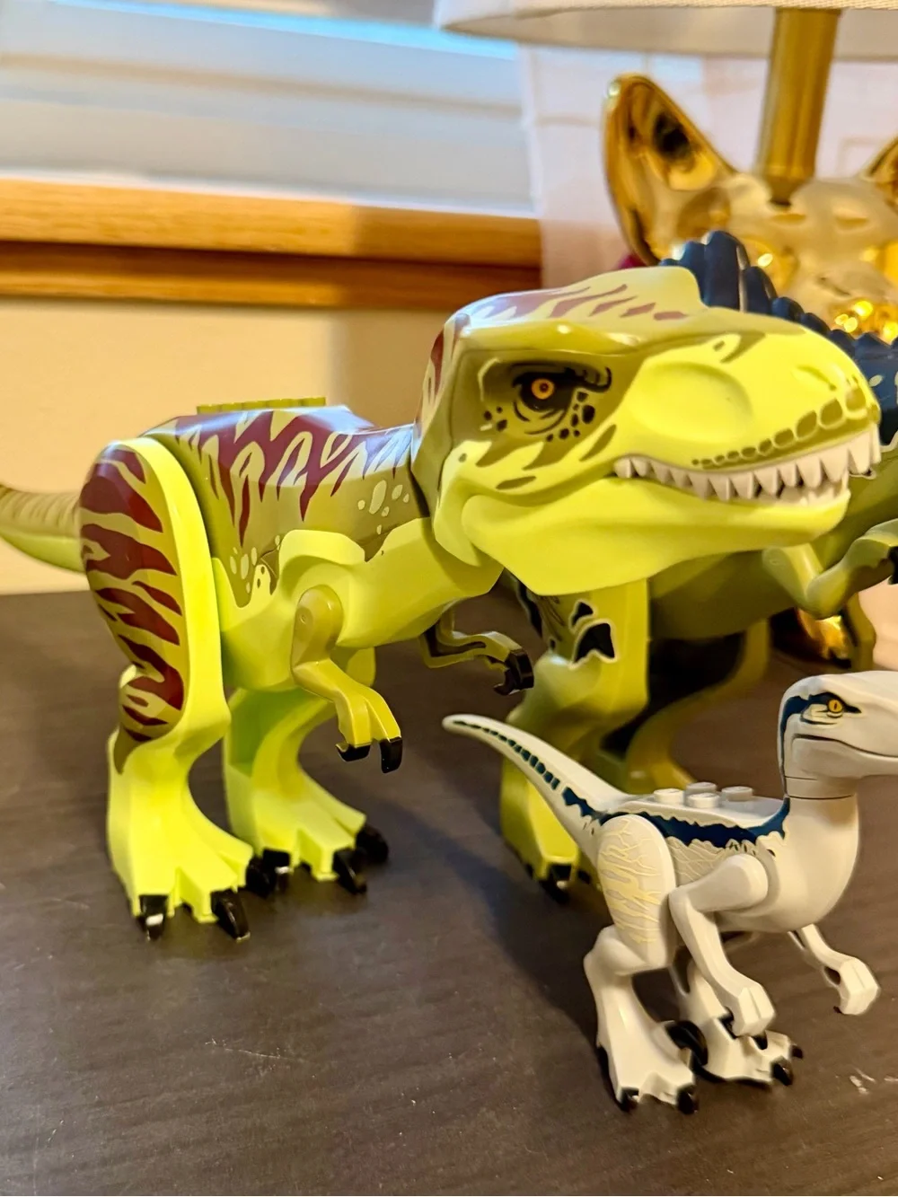 LEGO Jurassic World Dinosaur Bundle T-Rex Spinosaurus Velociraptor 3 Figures